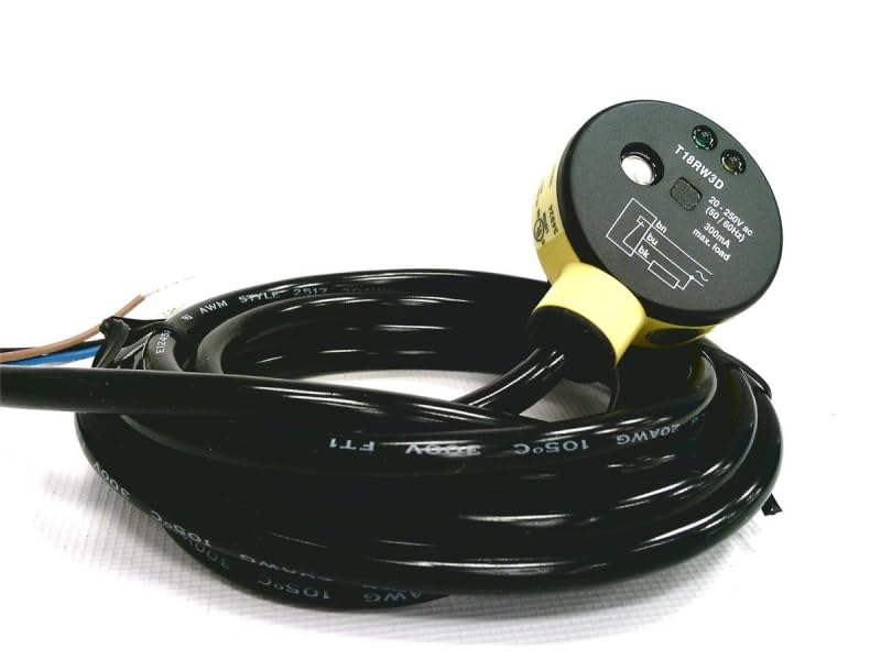 BANNER ENGINEERING T18RW3D 20-25-VAC, 300MM, Cable, Diffuse, PHOTOELECTRIC Sensor, SSAC, T18