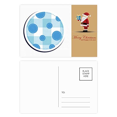 Cartes postales Universe Alien Moon Père Noël pour remplacer les cartes de vœux ennuyeuses