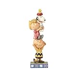 Enesco Peanuts by Jim Shore Charlie Brown and Friends You Lift Me Up Figurine, 7.25