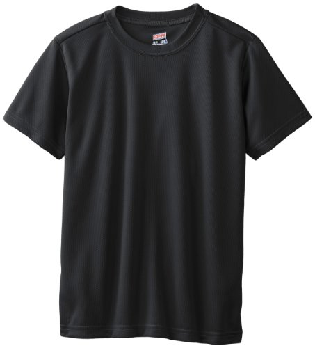 Soffe Boys 8-20 Dri Tee, Black, Large