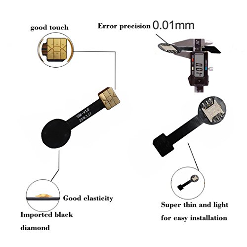 Adaptador Dual Sim Flat Extensor Nano 2 Chip Black