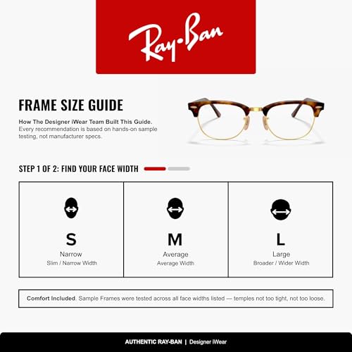 Image of Ray-Ban RX5154 Clubmaster Square Eyeglasses for Men for Women