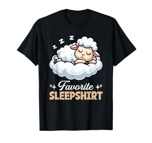 Pecora ufficiale pigiama con pecore divertente Maglietta