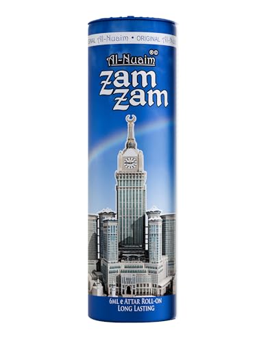 Image of Al-Nuaim Zam Zam Attar Roll On - 6ml (Pack Of 2) |Luxury Scent with Long Lasting Fragrance For Men & Women