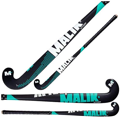 Field Hockey Stick 37.5'' Inch Storm Indoor Wood J Turn Multi Curve (37.5'' Inch, Storm - Indoor Wood)
