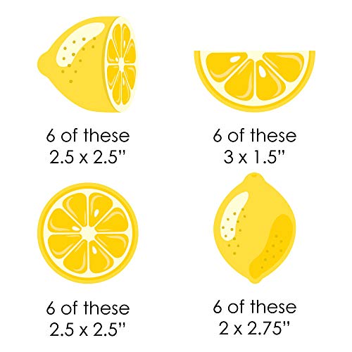 Big Dot of Happiness So Fresh - Pitillos Decorativos de Papel miniatura 2