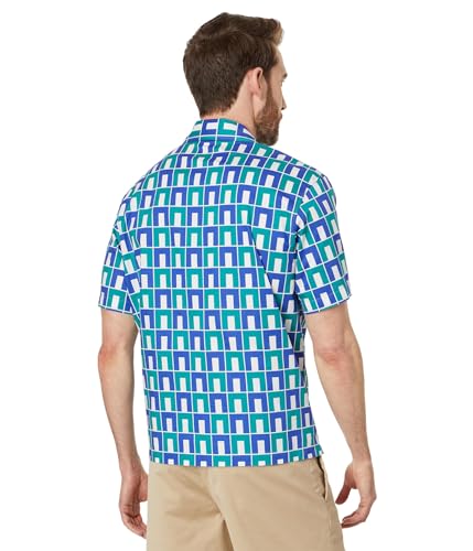 Lacoste Men's Short Sleeve Relaxed Fit Woven Shirt2