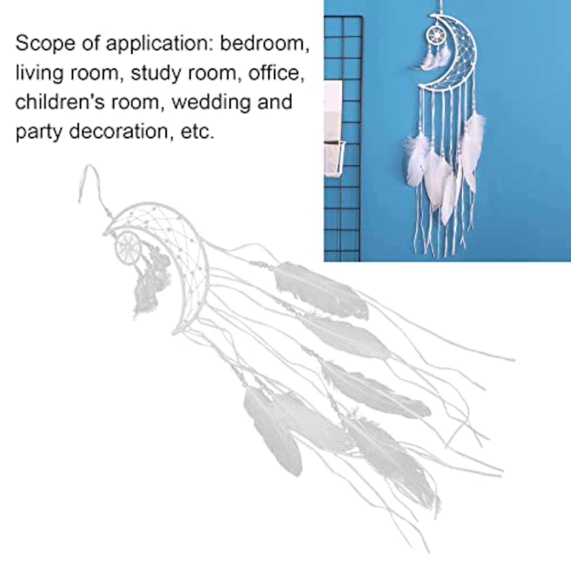 Dream Catcher Decorations, Moon Appearance for Home