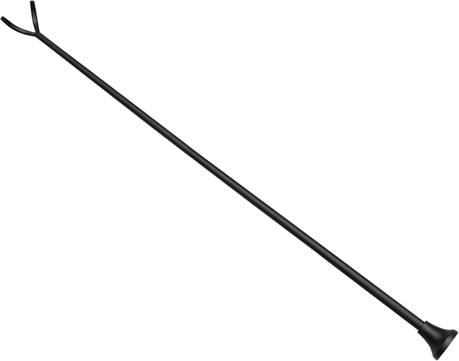 Blow Poke Fireplace Tool 32 Inch, Wrought Iron Fire Blowing Stick Split Type Compact Fire Starter,Fire Blow Stick, Fire Poker Blower Stick, Fire Blower, Stoke Your Fire Safely & Easily in Fireplaces