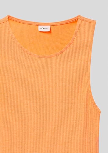 s.Oliver Ausgestelltes Kleid aus Rippware