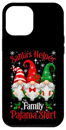 Pijama Familiar de ayudante de Papá Noel: Pijama de gnomos Carcasa para iPhone 12 Pro MAX