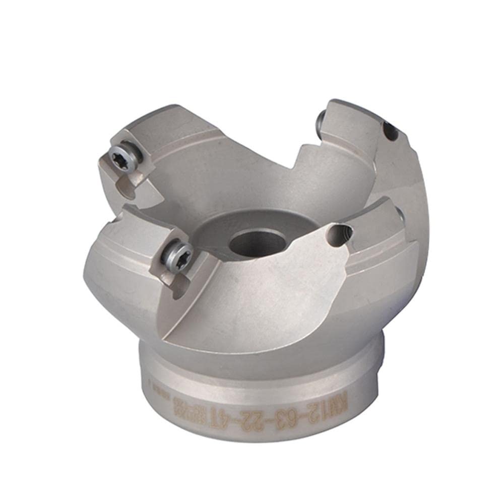 Fraise à Surface de Dalle KM12 50mm 63mm 80mm 100mm Outils de fraisage CNC for Inserts SEKT1204 et SEHT1204 Fraise (Size : KM12-50-22-4T)