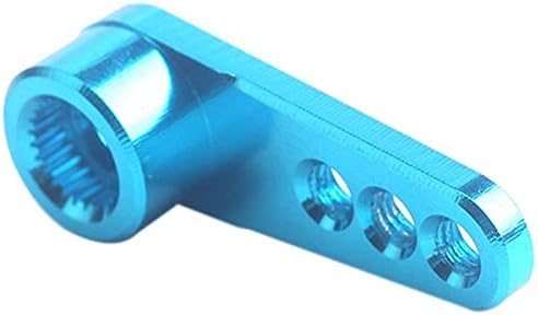 Miniatura 4 de Pieza de repuesto para Gran Oferta 1.122in 25T Diente De Direcci N Medio Servo Claxon De Brazo Para 110 RC Modelo Coche Negro - (Color Gris claro)