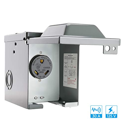 Compare price to rv 30 amp power outlet box