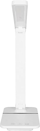 Vista 4 de Lámpara de escritorio LED con control de modos de ojo, escritorio multiángulo para estudiar Re W, lámpara de mesa suave con salida USB y soporte