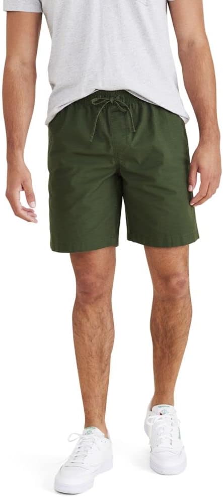 Dockers Mens Ultimate Straight Fit 7.5" Pull on Shorts with Supreme Flex
