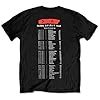 Rock Off officially licensed products Depeche Mode T Shirt Red Global Spirit Tour Violator Band Logo XXL #1