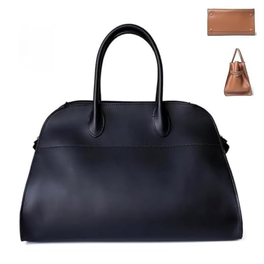 Leather Tote Bag Retro Top Handle Bag Trendy Work Bag PU Leather 2025, Large Capacity Luxury Casual Hobo Purse for Women (BLACK, Large(15IN)