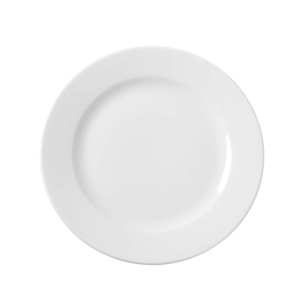 HENDI 794050 Lot de 12 assiettes plates en porcelaine Ø 160 mm