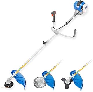 HUYOSEN 38.9cc Weed Eater String Gasoline Powered Brush Cutter Straight Shaft Weed Whacker Gas Trimmers for Grass 4-Cycle Weed Trimmer Gas Powered String Trimmer