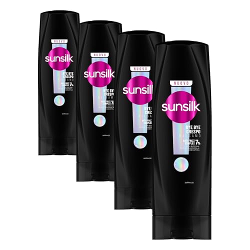 Sunsilk, Balsamo Bye Bye Crespo, Balsamo Anticrespo per Capelli Crespi,