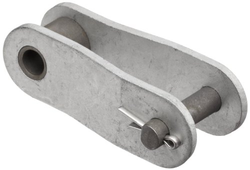 HKK ADC040CCL1 ANSI C2040 Single Strand Aqua Series Connecting Link, Standard Type, Double Pitch, Cottered, 1" Pitch, 0.312" Roller Diameter, 5/16" Roller Width (Pack of 5 links)