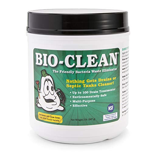 Comparison: Best Drain Cleaner For Grease 8 Bio-Clean Drain Septic 2# Can Cleans Drains- Septic Tanks - Grease Traps All Natural and 100% Guaranteed No Caustic Chemicals! Removes fats Oil and Grease, Completely Cleans Your System.