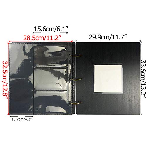 image for ZBEIVAN Dried Flower Photo Albums 4x6 Hlods 500 Horizontal and Vertica