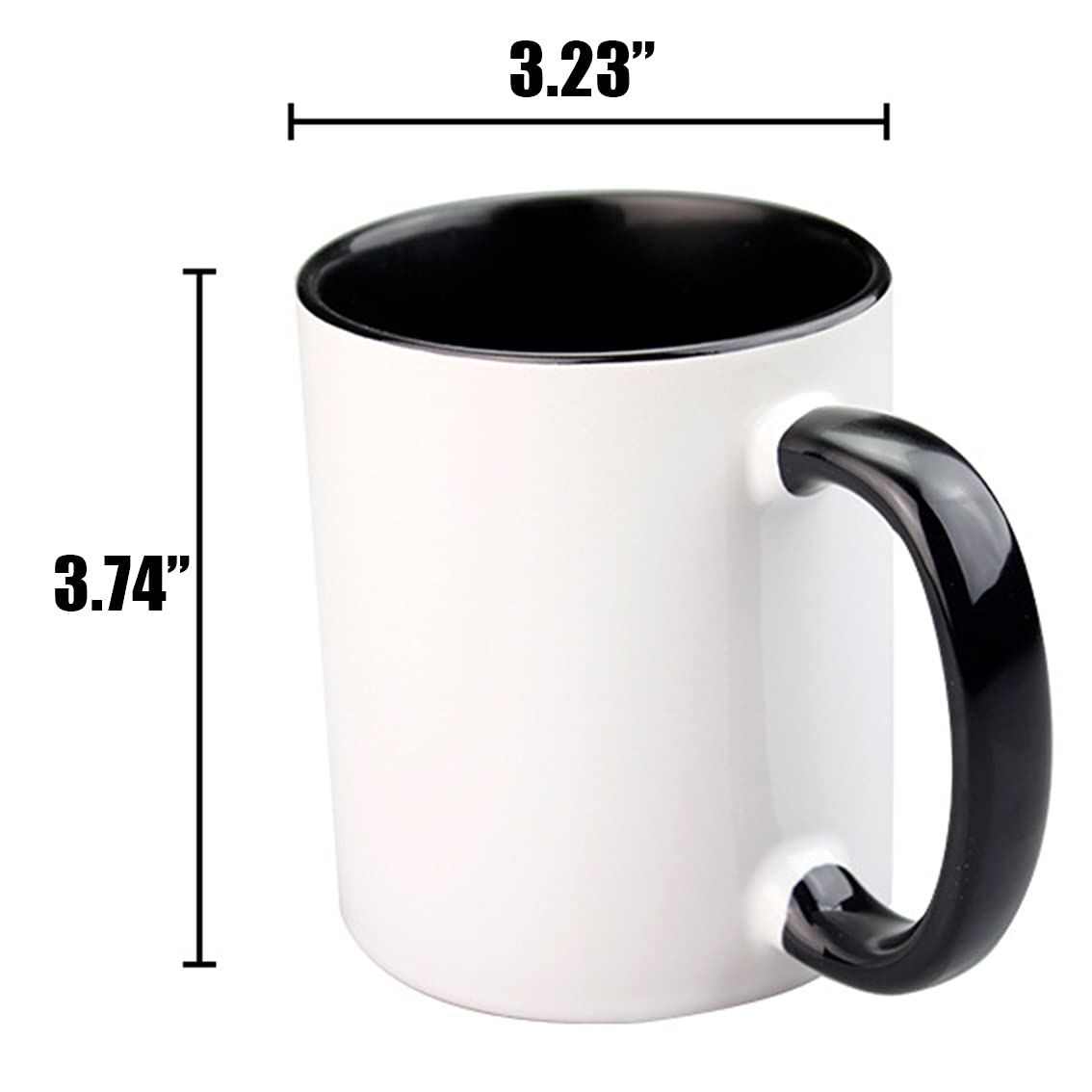 Divertida taza de café con texto en inglés "C UNT Funny Adult Humor" grosero, taza de café con asa, taza de café y té, 325 ml, color negro