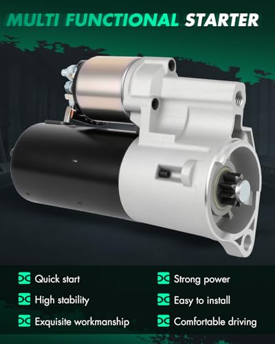Image of SCITOO Starter Motor fit for Audi for Q7 3.6L 2007,for Porsche for Cayenne 3.2L 2004-2006,for Porsche for Cayenne 3.6L 2008-2010 Replacement Starter 17926