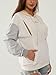 Giftifymama Maternity Hoodies for Nursing Women Breastfeeding Sweatshirt with Pockets Long Sleeves Postpartum Nursing Top Tan S