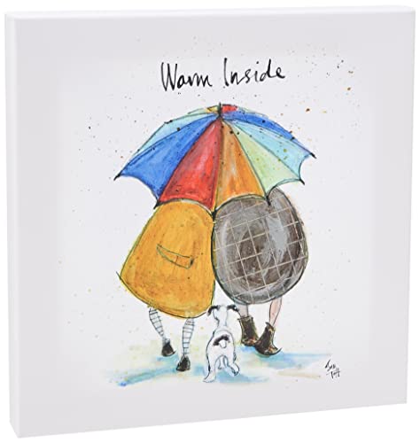 Sam Toft Toile Imprimée 30 x 30 cm (Warm Inside)