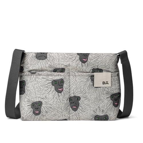 Image of DailyObjects Printed Retreat Sling Crossbody Bag For Girls, Men and Women| Crafted with soft-touch Polyester | One Spacious Main Zippered Compartment and Two Deep Slip Pockets | Detachable Strap