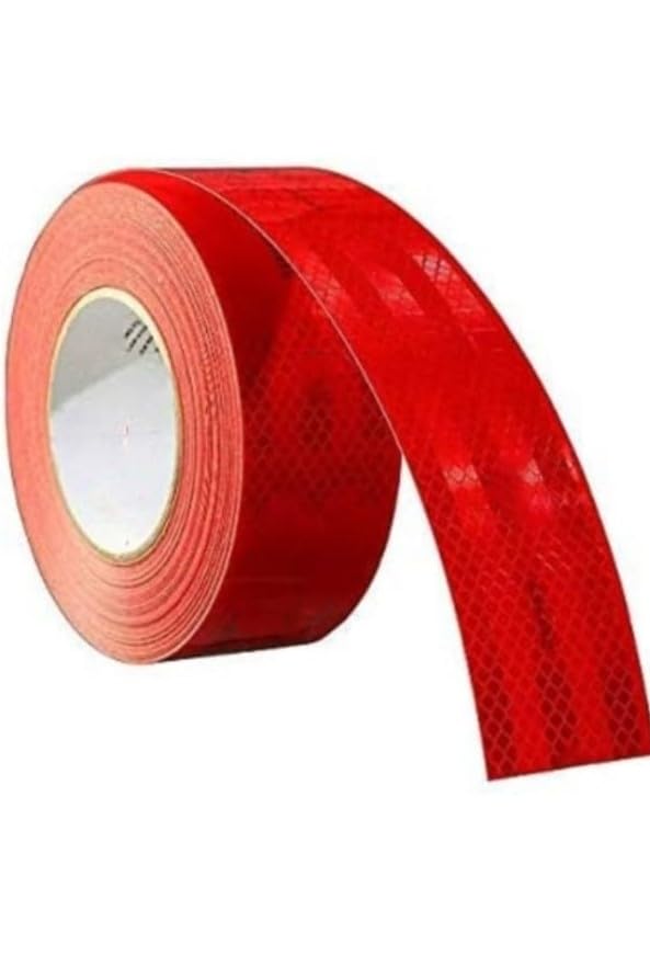 AutoVision Retro Reflective Conspicuity Tape 1 Roll (165 feet x 2 inch Red) E21 High Intensity (B09B9RFNLB) Amazon Price History, Amazon Price Tracker