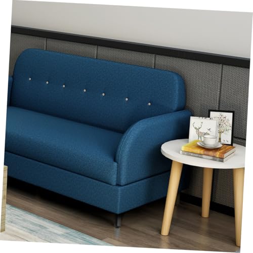 Soportes de aluminio negro mate con base regulable para patas de sofás modernos 4