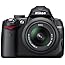 Nikon D5000 Digital SLR Camera with 18-55mm VR Lens Kit (12.3MP) 2.7 inch LCD (Renewed)