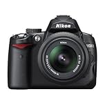 Nikon D5000 Fotocamera reflex digitale con kit obiettivo VR da 18-55 mm (12,3 MP) LCD da 2,7 pollici (rinnovato)