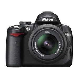 Nikon D5000 Digital SLR Camera with 18-55mm VR Lens Kit (12.3MP) 2.7 inch LCD (Renewed)