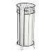 iDesign Twigz Free Standing Toilet Paper Holder, Spare Roll Bathroom Storage, Matte Black