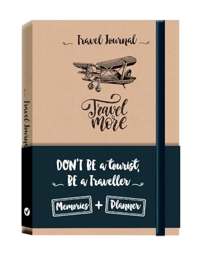 Travel more. Travel journal. Notebook (Malìa)
