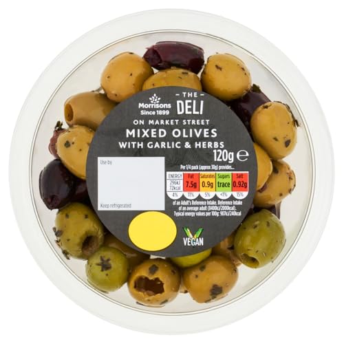 Morrisons Market Street Deli Mediterranean Olives 120g