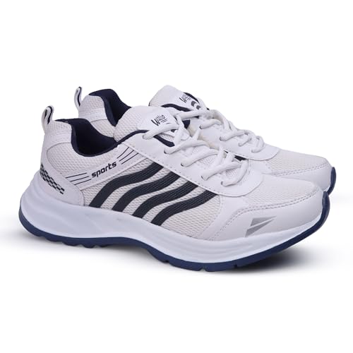 Image of ASIAN Wonder-21 Men's Running Shoes | Lace-Up Shoes with Lightweight Mesh Upper | Cushioned Comfort & Durable Grip for Daily Use