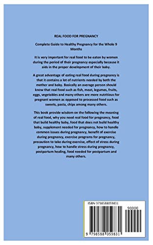 Real Food for Pregnancy: Complete Guide to Healthy Pregnancy for the Whole 9 Months