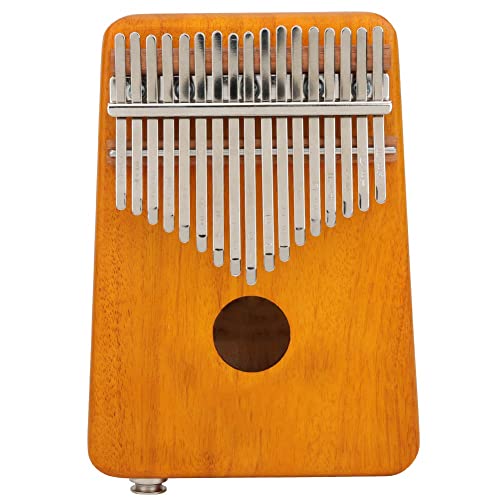 Piano à Pouce, EQ Kalimba en Acajou Robuste intégré avec Sac de Transport pour la Performance(Jaune) - Les Beatles, Paul McCartney, John Lennon, RIngo Starr, George Harrison Piano à Pouce, EQ Kalimba en Acajou Robuste intégré avec Sac de Transport pour la Performance(Jaune)