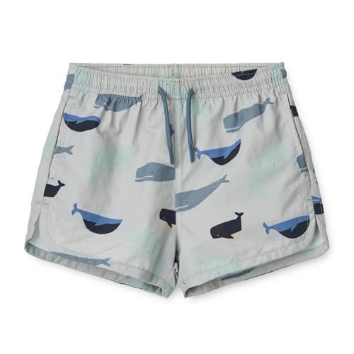 Baby Toddler Boys Swim Trunks Quick Dry Swim Shorts Blue Striped Swimsuits Light Weight Board Shorts Beach Wear