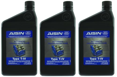 Set of 3 Automatic Transmission Fluids AISIN for Mini Cooper Toyota VW Volvo