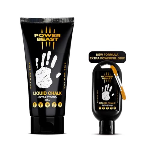 POWER BEAST Magnesie Liquide, Liquid Chalk, pour la Gymnastique, ...