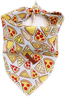 Unique Style Paws Dog Bandanas 1PC Washable Cotton Triangle Dog Scarfs for Small Medium Large Dogs and Cats
