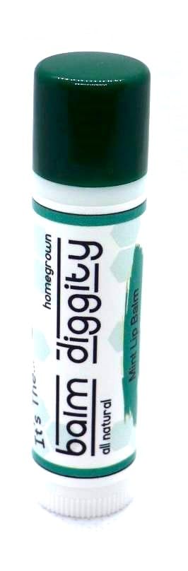 It's The Balm Diggity Beeswax - Bálsamo labial natural, hidratante y nutritivo, fabricado con solo 5 ingredientes, 1 tubo, 0.15 onzas (menta)