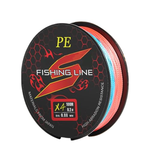 Hilo de pesca trenzado para largas distancias de lanzamiento, línea multifilamento premium, resistente a la abrasión, resistente, fiabilidad, alta sensibilidad, bobina de alta resistencia con